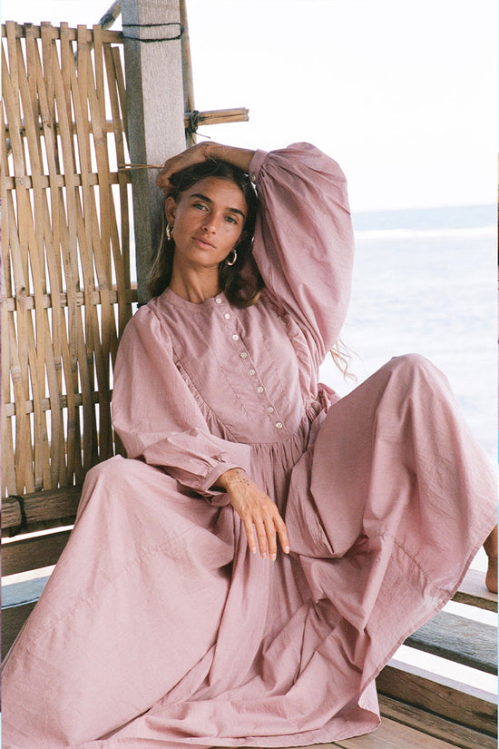 Anika Maxi Dress ~ Mulberry