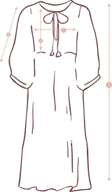 Kyra Midi Dress ~ Caramel