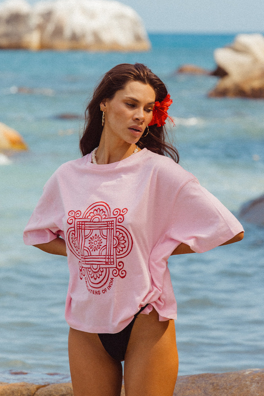 Shanti Tee ~ Pink