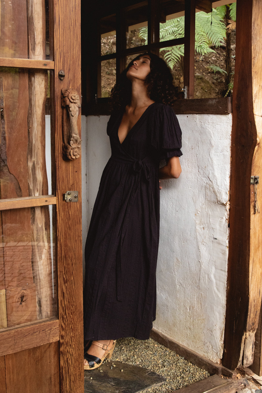 Uma Maxi Dress ~ Black