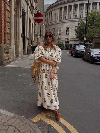 Dahlia Maxi Dress ~ Marigold