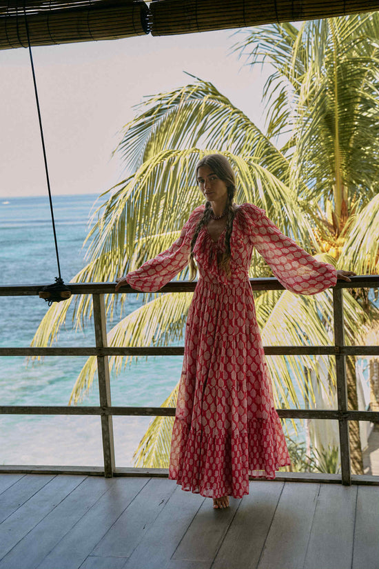 Pari Maxi Dress ~ Sangria