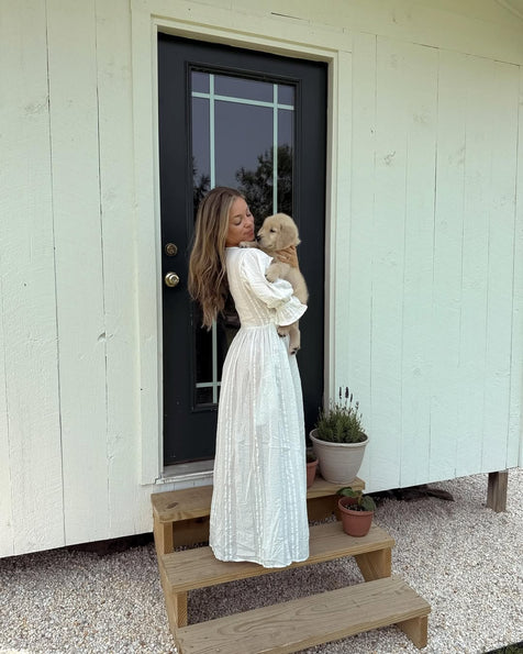 Uma Maxi Dress ~ White